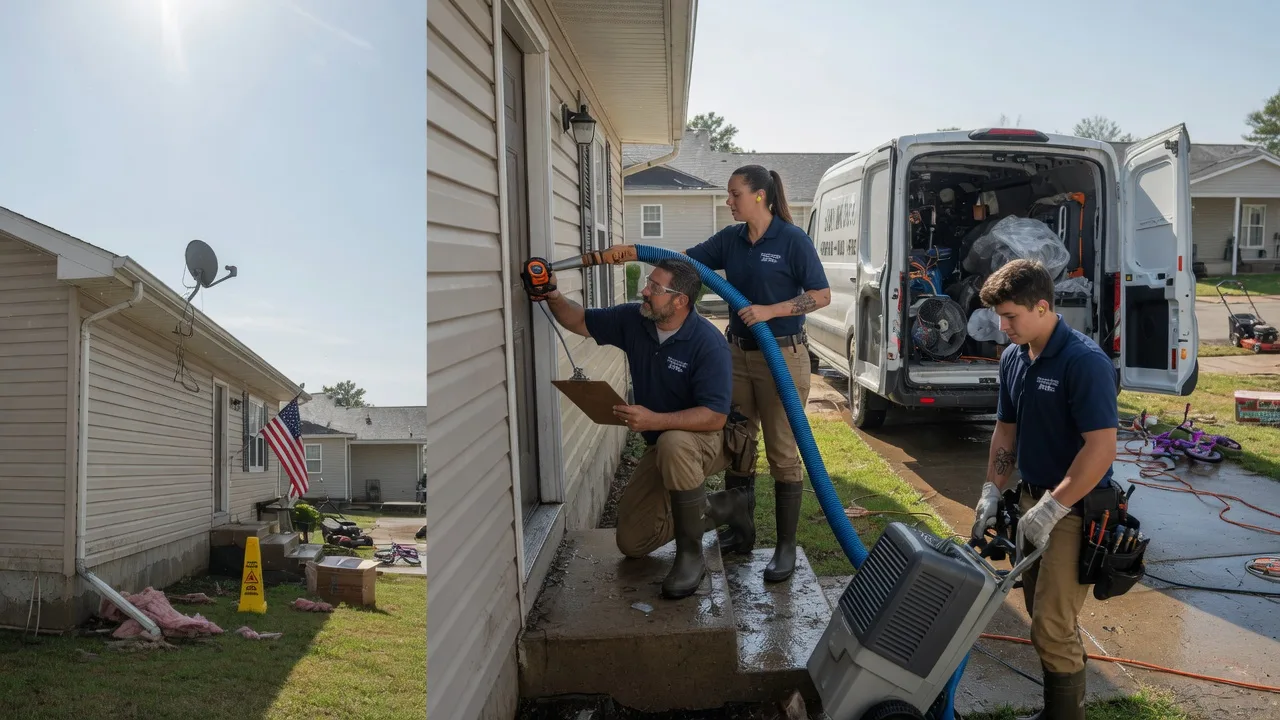 Ceiling Water Damage Restoration in Shorewood, IL near me